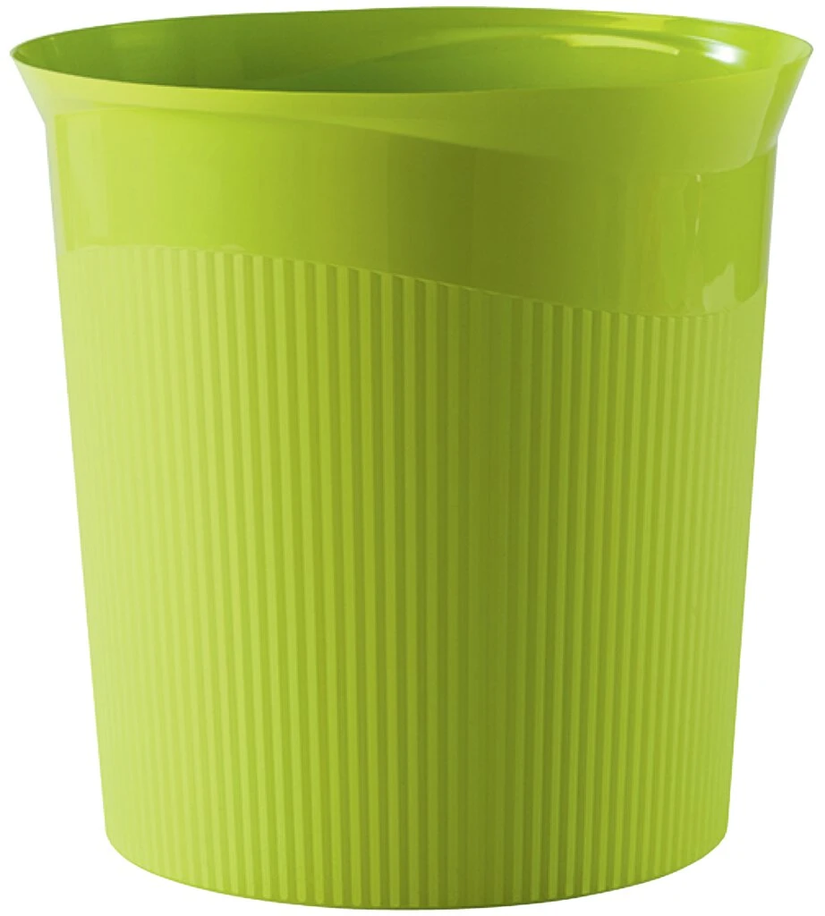 HAN Papierkorb Re-LOOP, Öko-Kunststoff, 13 Liter, lemon (EAN: 4012473180253)