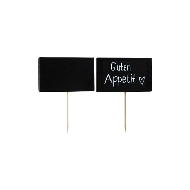 PAPSTAR Fingerfood-Spieße "Blackboard", Länge: 90 mm (EAN: 4002911872017)