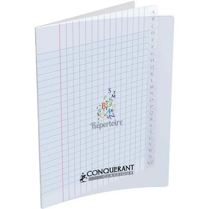CONQUERANT CLASSIQUE Répertoire 170 x 220 mm, Seyès,96 pages (EAN: 3020120043371)