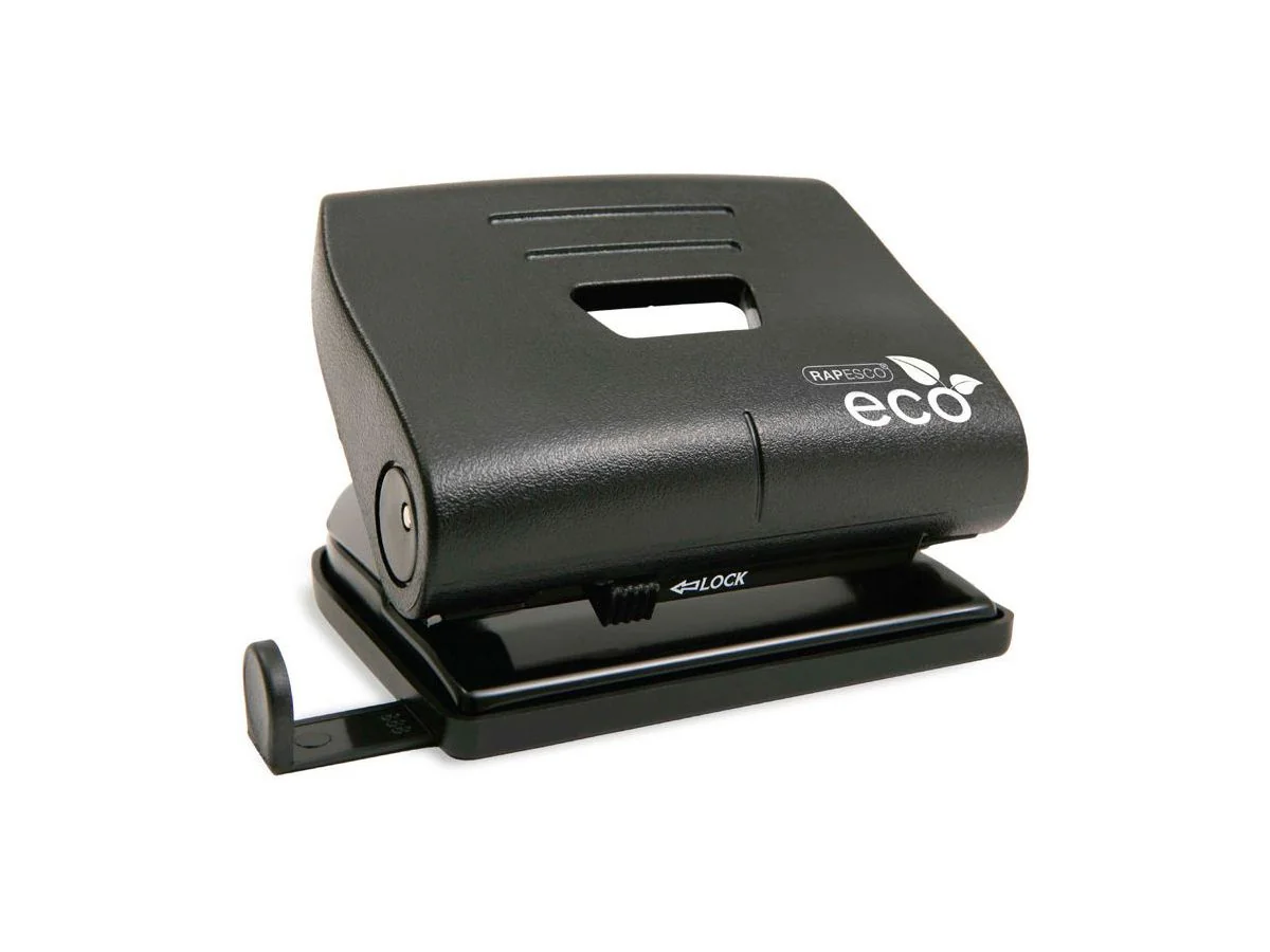 RAPESCO Locher ECO Medium, Stanzleistung: 22 Blatt, schwarz (EAN: 5018505001878)