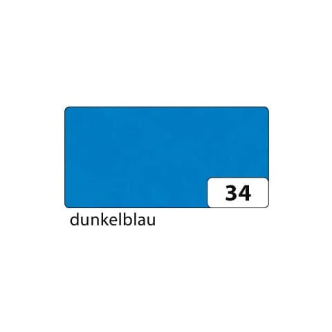 folia Transparentpapier, 700 x 1.000 mm, 42 g/qm, dunkelblau (EAN: 4001868825343)