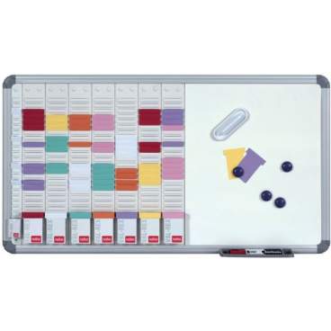 nobo Weißwandtafel mit Wochenplaner, (B)910 x (H)490 mm (EAN: 3147330068878)