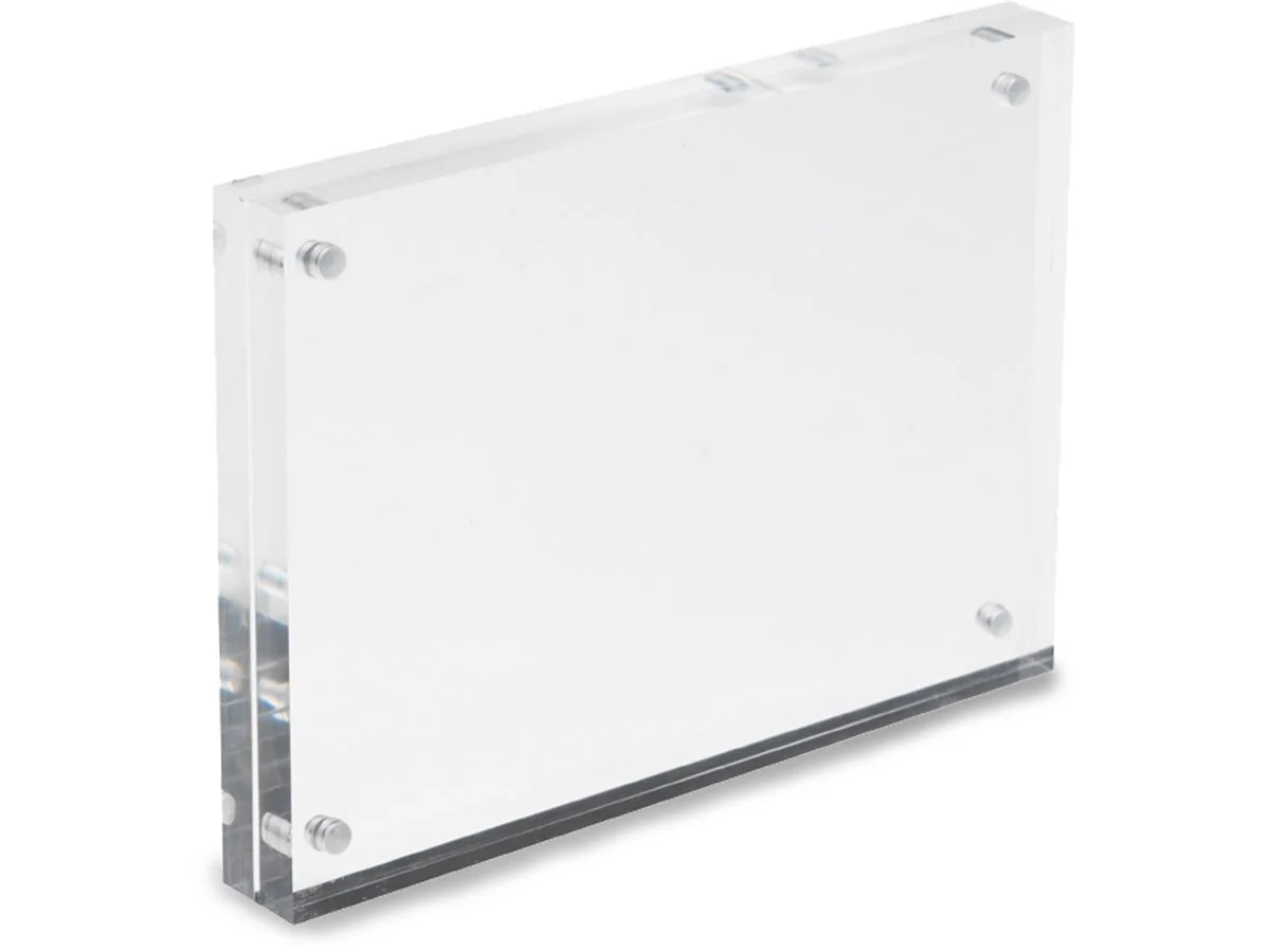 deflecto Magnetischer Tischaufsteller, A6, transparent (EAN: 5055425953627)