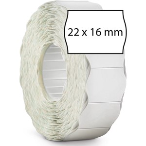 METO Etiketten für Preisauszeichner, 22 x 16 mm, weiß (EAN: 4058096475741)