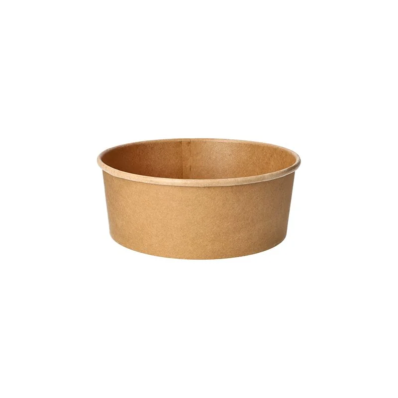 PAPSTAR Salatschale "pure", rund, 1.300 ml, braun (EAN: 4002911885925)