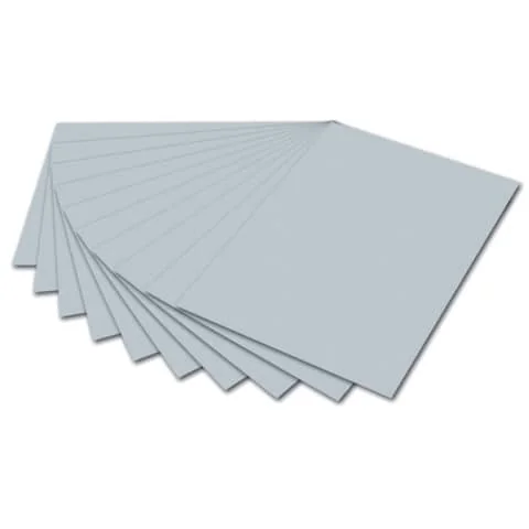 folia Tonpapier, DIN A4, 130 g/qm, hellgrau (EAN: 4001868064803)