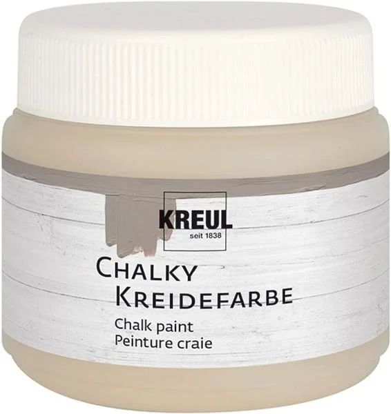 KREUL Kreidefarbe Chalky, Noble Nougat, 150 ml (EAN: 4000798113780)