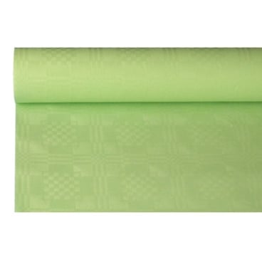 PAPSTAR Damast-Tischdecke, (B)1,2 x (L)8 m, pastellgrün (EAN: 4002911186008)