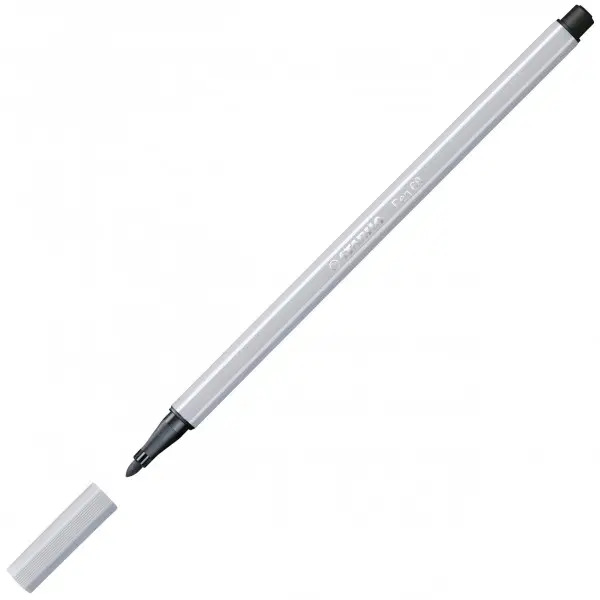 STABILO Fasermaler Pen 68, hellgrau (EAN: 4006381333528)