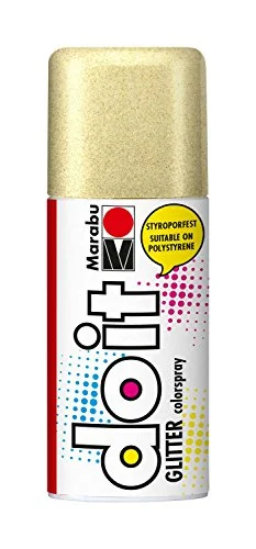 Marabu Sprühfarbe do it GLITTER, glitter-gold (EAN: 4007751632920)