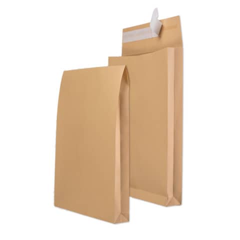 MAILmedia Faltenversandtasche C4, ohne Fenster, braun (EAN: 4003928881221)