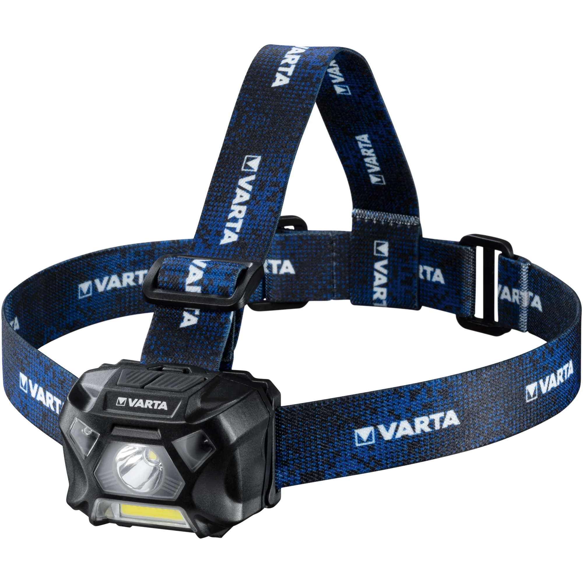 VARTA Kopflampe "Work Flex Motion Sensor H20", inkl. 3x AAA (EAN: 4008496996070)