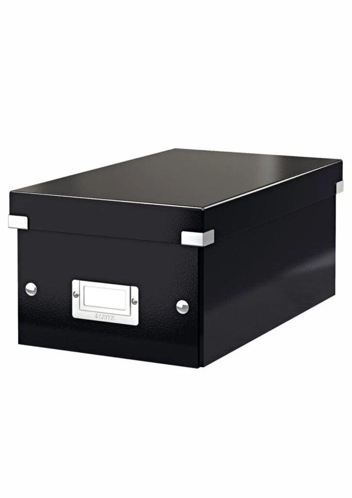 LEITZ DVD-Ablagebox Click & Store WOW, schwarz (EAN: 4002432396764)
