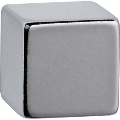 MAUL Neodym-Würfelmagnet, 5 mm, Haftkraft: 1,1 kg, silber (EAN: 4002390083478)
