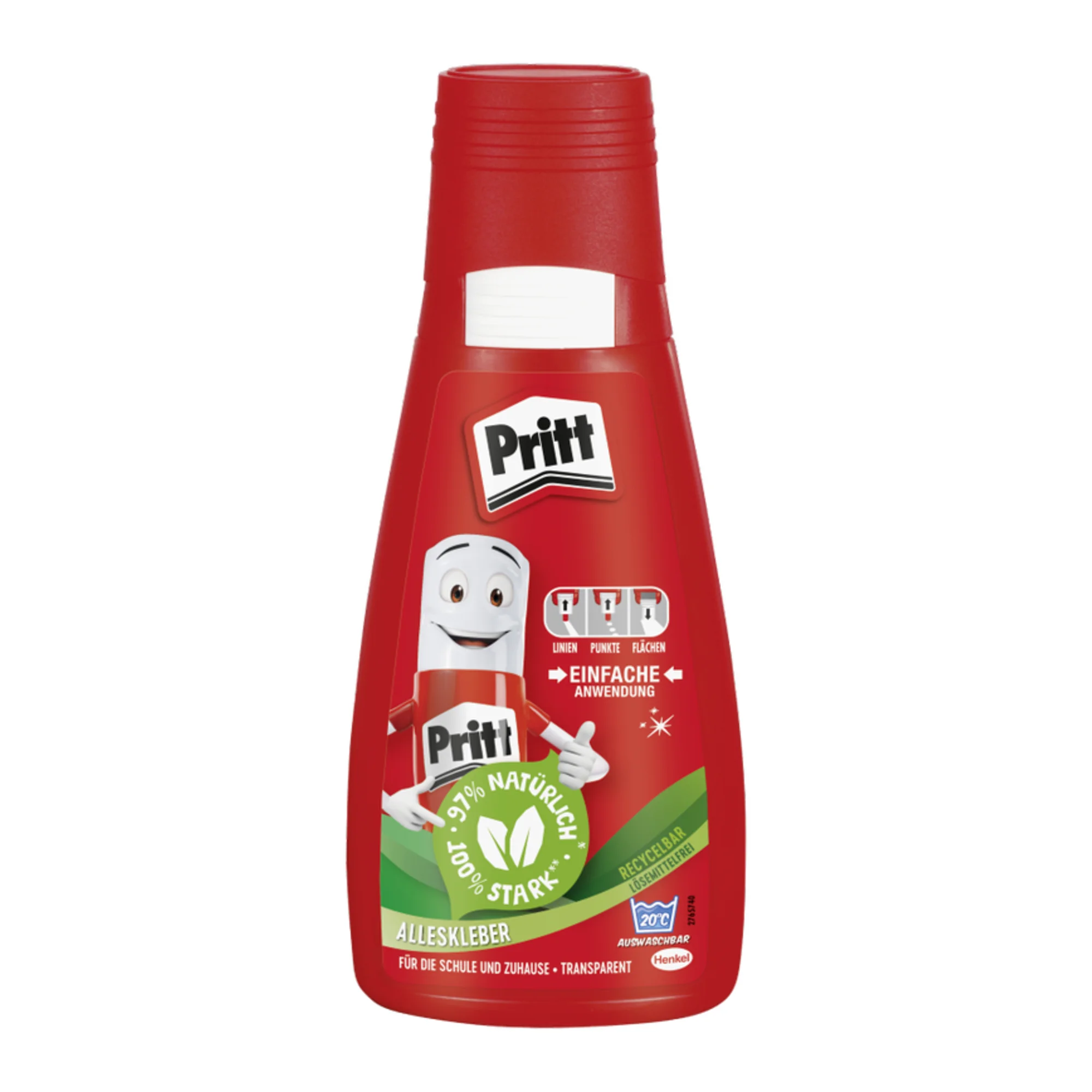 Pritt Alleskleber, lösemittelfrei, 100 g Flasche (EAN: 4015000428507)