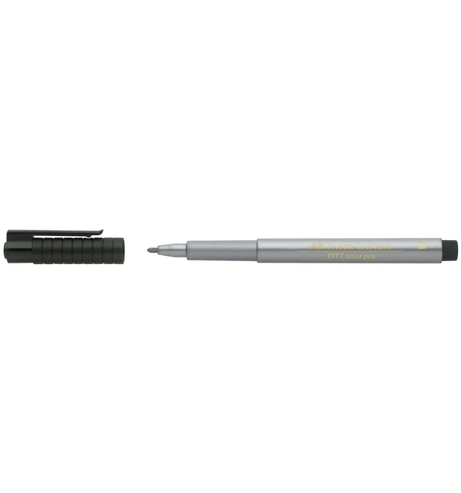 FABER-CASTELL Tuschestift PITT artist pen, silber (EAN: 4005401673514)