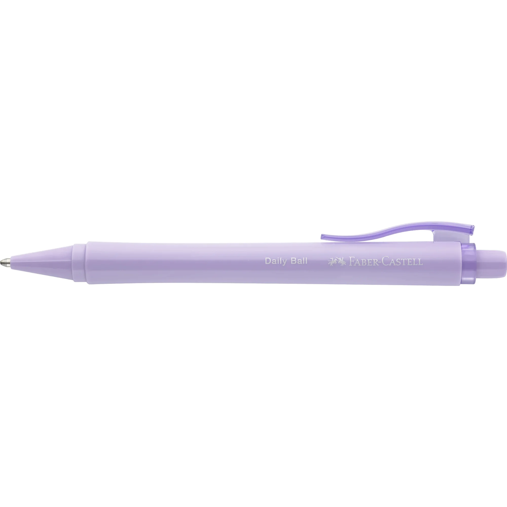 FABER-CASTELL Druckkugelschreiber DAILY BALL, lila (EAN: 4005401406884)