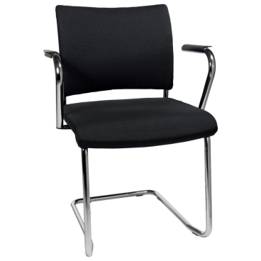 Topstar Armlehnen Modell Typ "Visit", schwarz/chrom (EAN: 4014296316208)