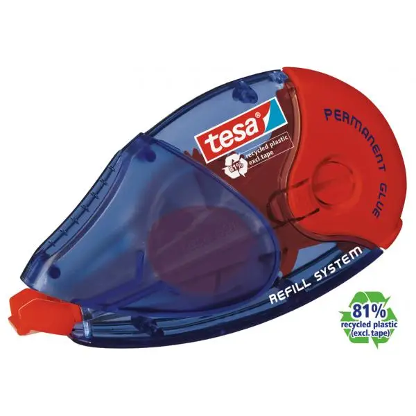 tesa ecoLogo Refill-Kleberoller PERMANENT GLUE, 2er Pack (EAN: 4042448302090)