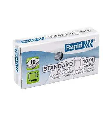 Rapid Heftklammern Standard Nr. 10, galvanisiert (EAN: 7313468629007)