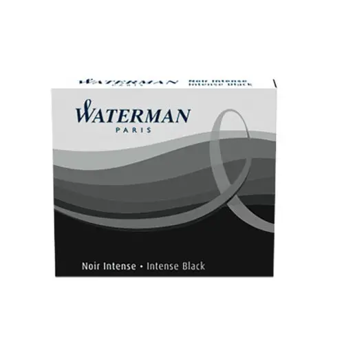 WATERMAN Standard-Tintenpatronen, schwarz (EAN: 3034325201191)