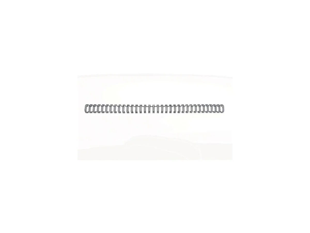 GBC Drahtbinderücken WireBind, A4, 34 Ringe, 8 mm, schwarz (EAN: 5019577190187)