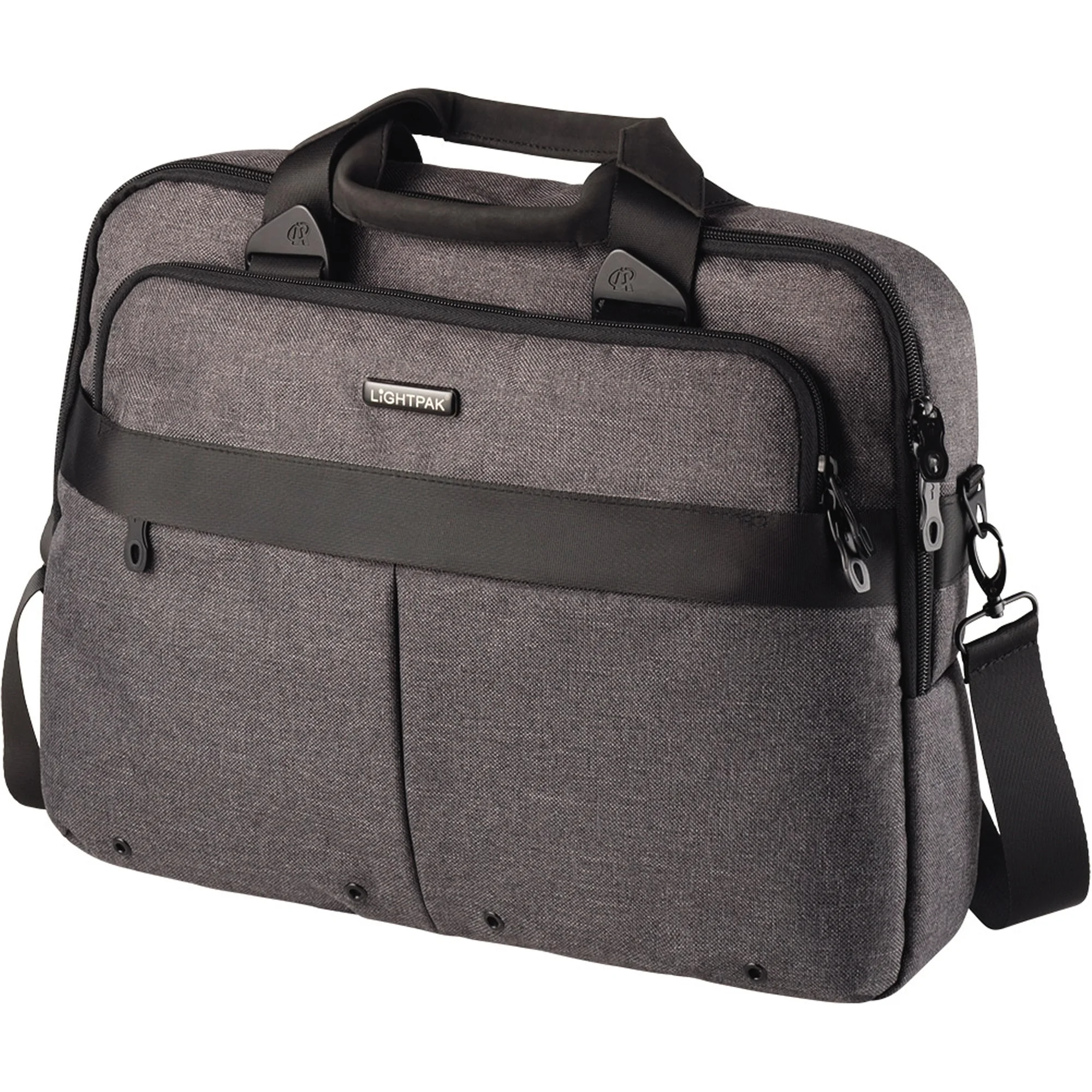 LIGHTPAK Notebook-Tasche WOOKIE, Polyester, grau (EAN: 4021068461660)