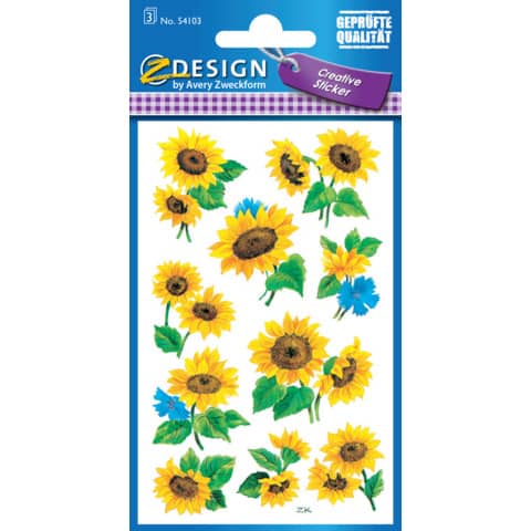 ZDesign CREATIVE Sticker "Sonnenblume" (EAN: 4004182541036)