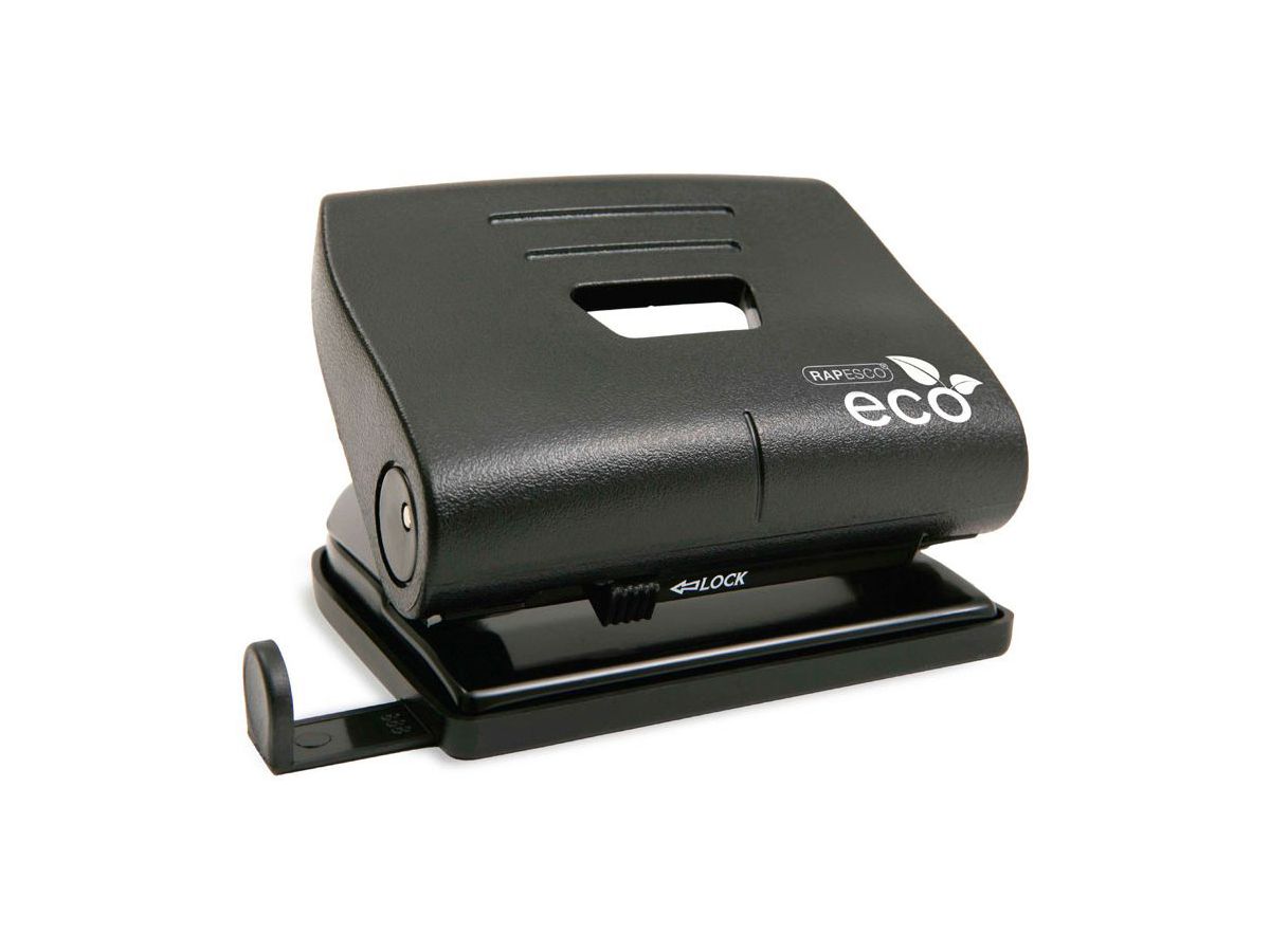 RAPESCO Locher ECO Medium, Stanzleistung: 22 Blatt, schwarz (EAN: 5018505001878)