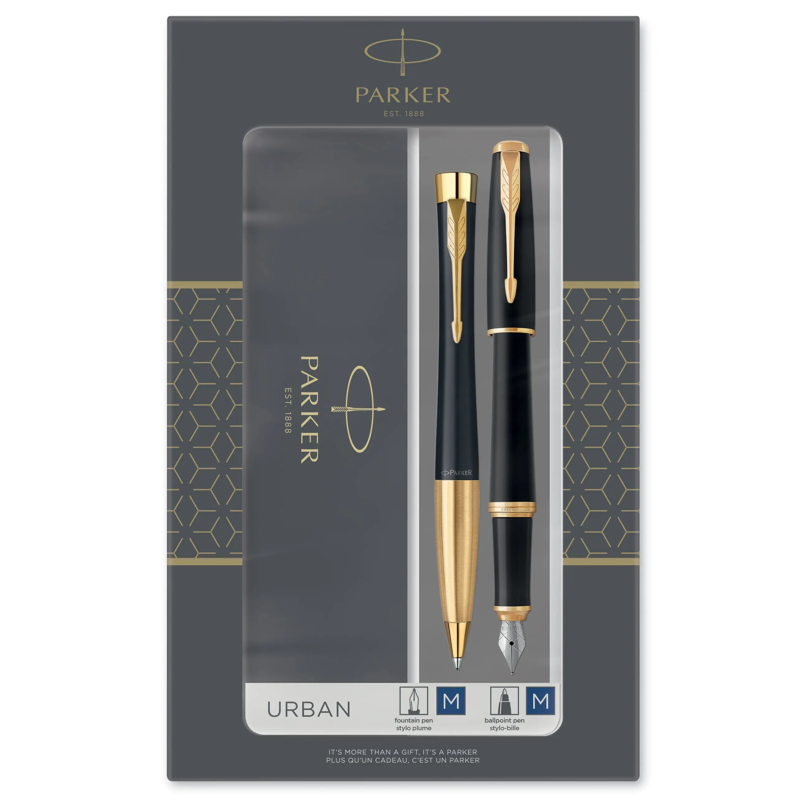 PARKER Schreibgeräte-Set URBAN Muted Black G.C. (EAN: 3026980933814)