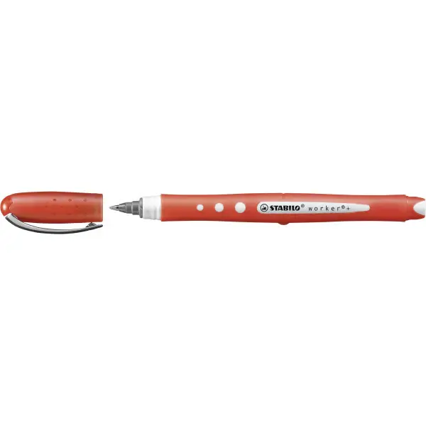 STABILO Tintenroller worker colorful, rot (EAN: 4006381415576)