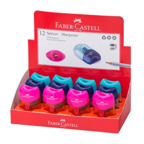 FABER-CASTELL Einfachspitzdose TREND 2019, im Display (EAN: 6933256640741)