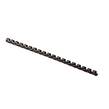Fellowes Plastikbinderücken, DIN A4, 21 Ringe, 6 mm, schwarz (EAN: 0077511534539)
