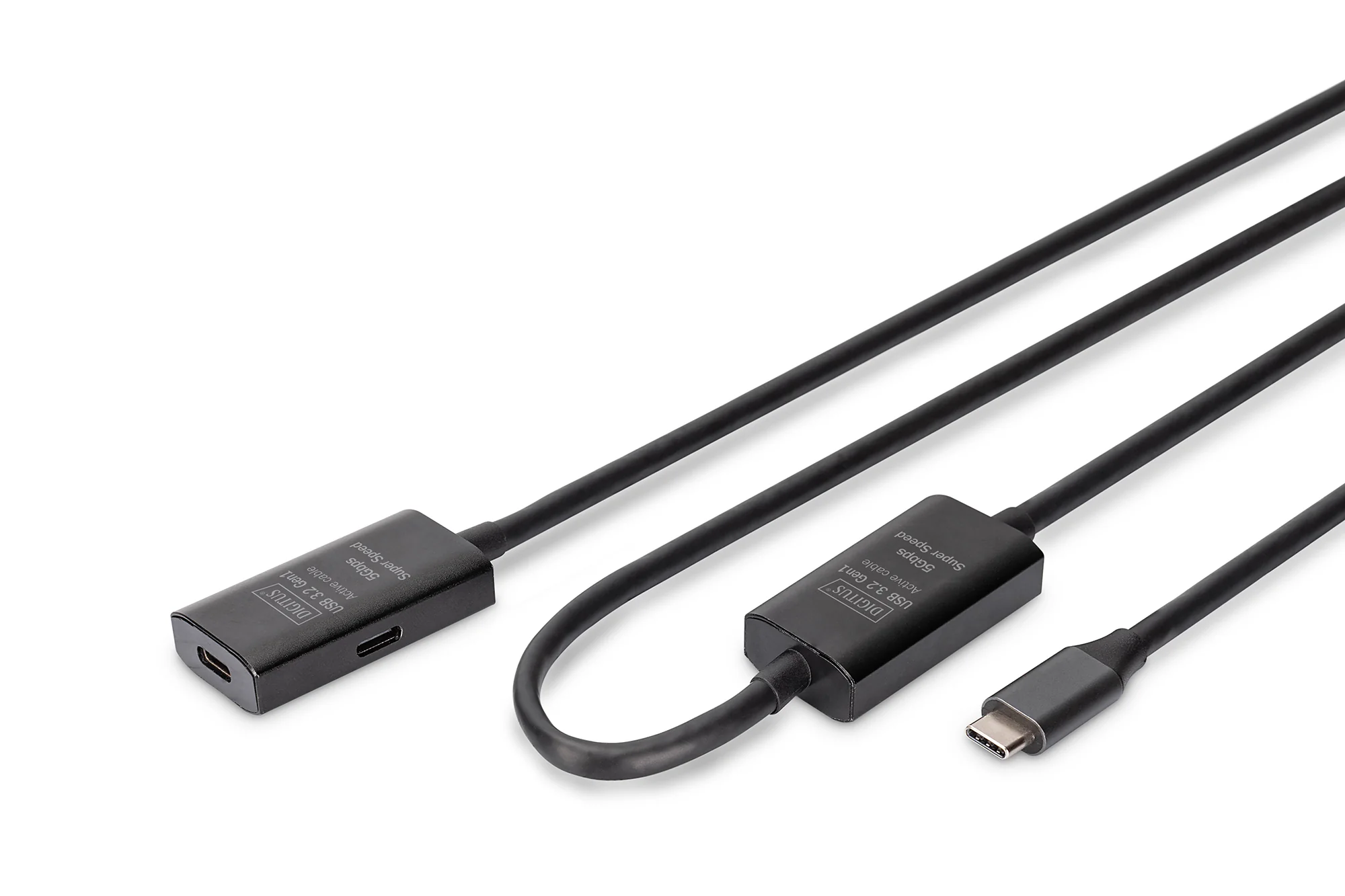 DIGITUS USB 3.2 Gen1 Aktives Verlängerungskabel, 10,0 m (EAN: 4016032497394)