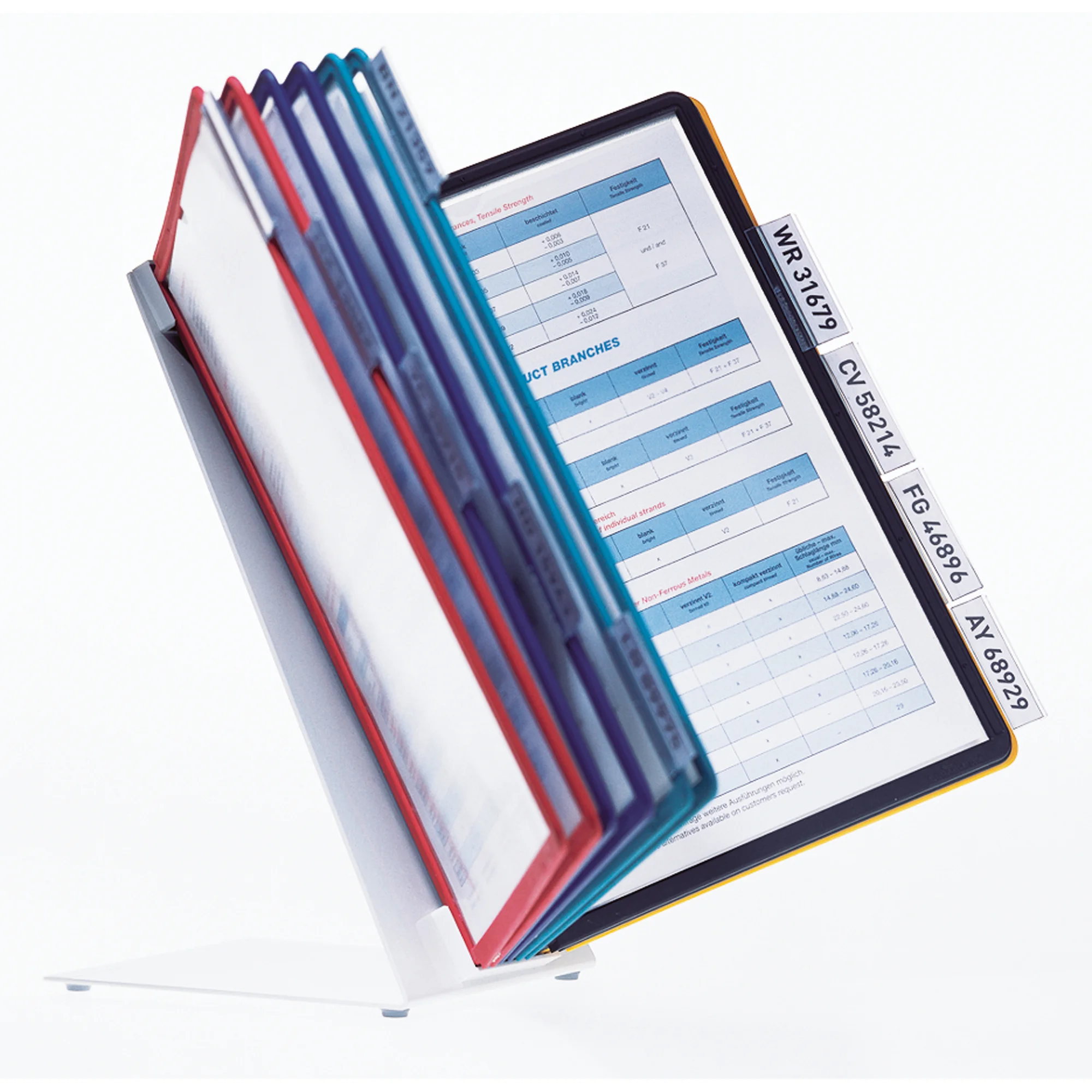 DURABLE Display-System VARIO table 10, Komplett-Set (EAN: 4005546502588)