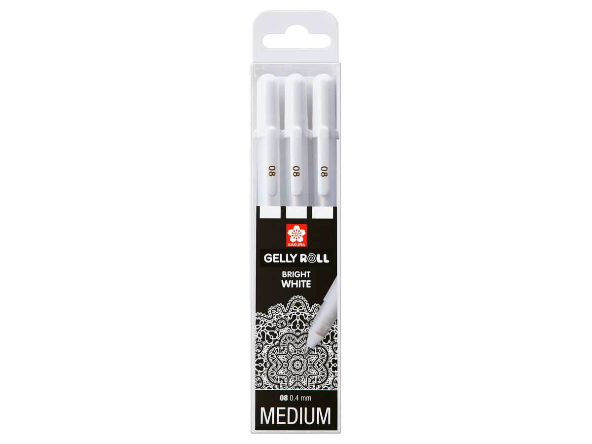 SAKURA Gel-Tintenroller Gelly Roll Real White, 0,4 mm (EAN: 8712079397784)