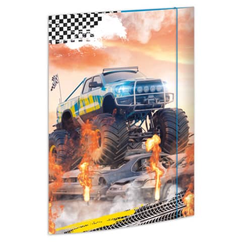 RNK Verlag Zeichnungsmappe "Monster Truck", Karton, DIN A3 (EAN: 4002871453714)