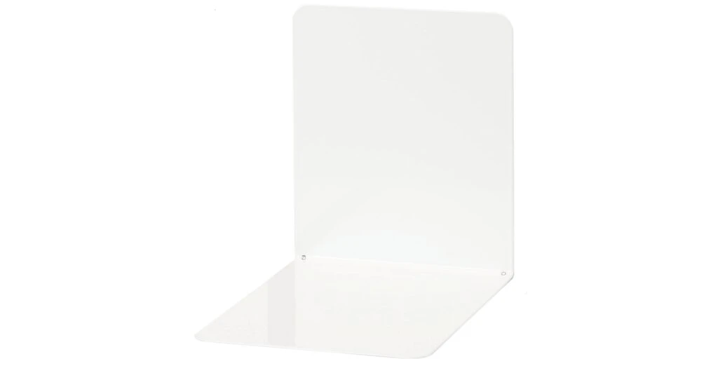 MAUL Buchstütze (B)120 x (T)140 x (B)140 mm, weiß (EAN: 4002390002059)