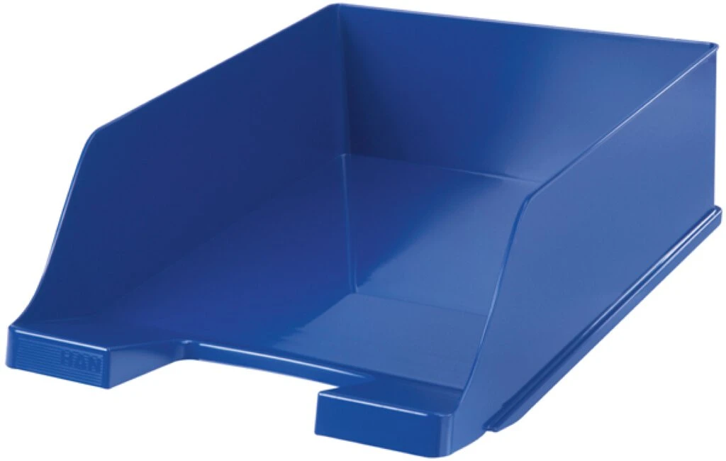 HAN Briefablage KLASSIK XXL, DIN A4, Polystyrol, blau (EAN: 4012473104723)