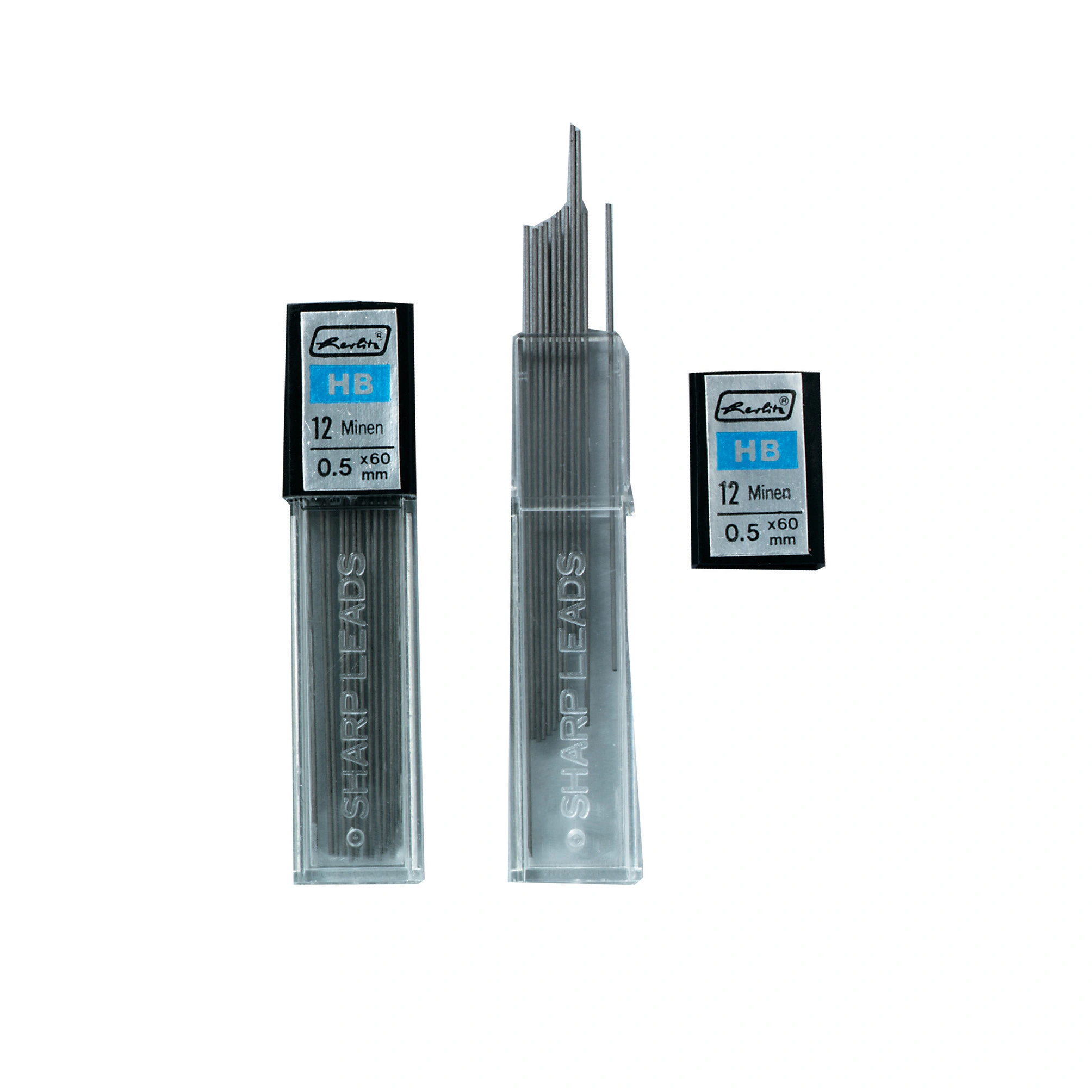 herlitz Druckbleistiftminen, Minenstärke: 0,5 mm (EAN: 4008118675215)
