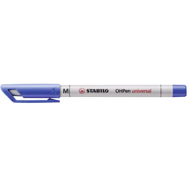STABILO Nonpermanent-Marker OHPen universal, blau (EAN: 4006381114639)