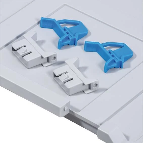 allit Verschluss-Set ProfiPlus EuroBox 2+2S, grau/blau (EAN: 4005187567854)