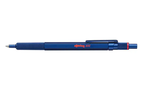 rotring Druckkugelschreiber 600, metallic-blau (EAN: 3026981142628)