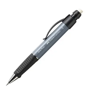 FABER-CASTELL Druckbleistift GRIP PLUS 1307, steingrau (EAN: 4005401307891)