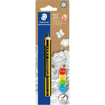 STAEDTLER Bleistift Noris junior, Härtegrad: 2B, Blister (EAN: 4007817078129)
