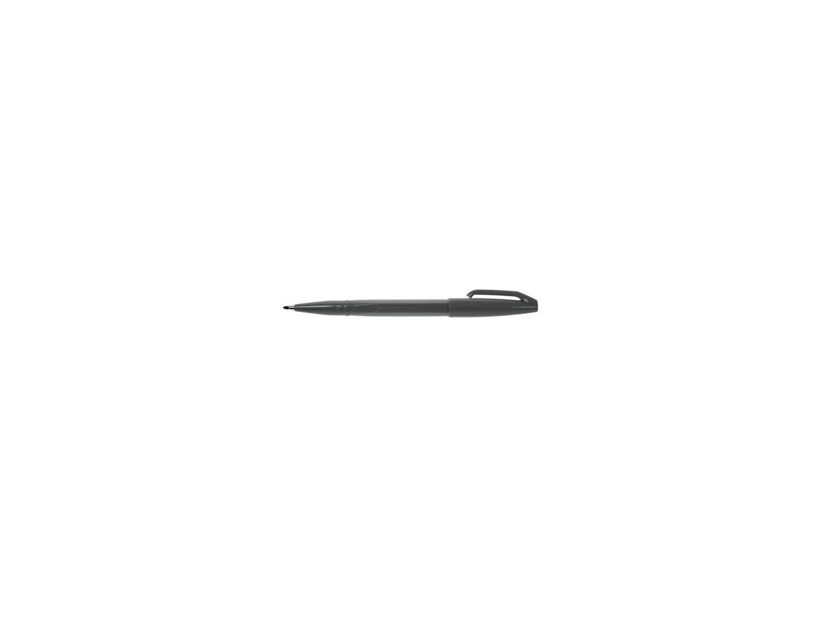 PentelArts Faserschreiber Sign Pen S520, silbergrau, silberblau (EAN: 3474370520098)