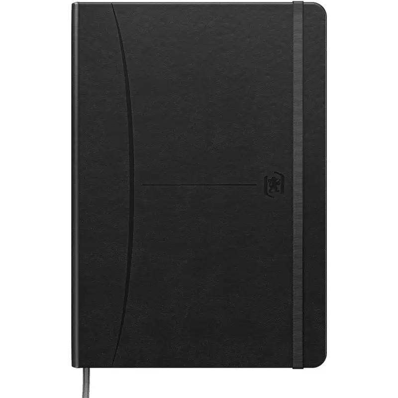 Oxford Notizbuch Signature, DIN A5, liniert, schwarz (EAN: 3020120180007)