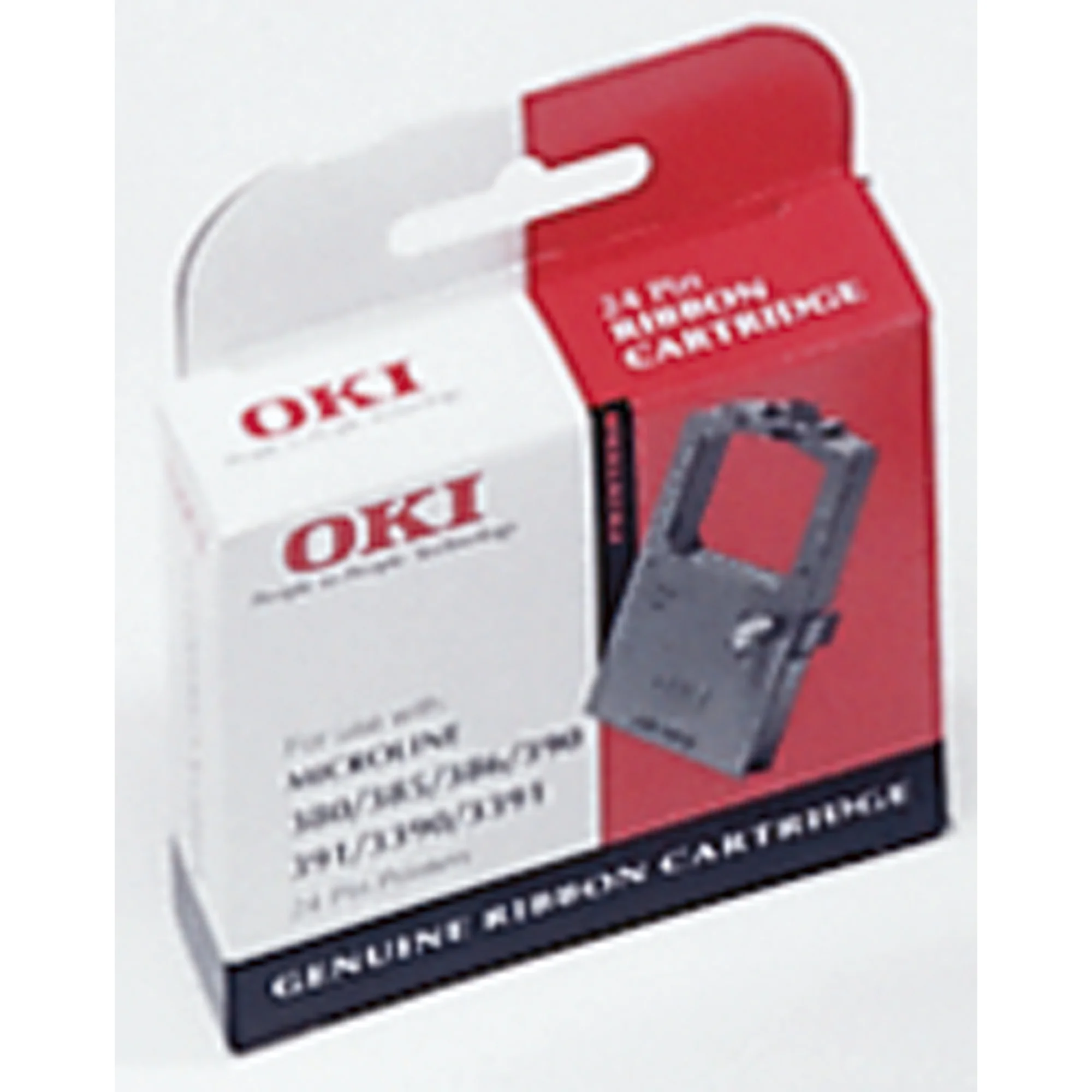 OKI Farbband für OKI ML380/ML385/ML390, Nylon, schwarz (EAN: 5031713352006)