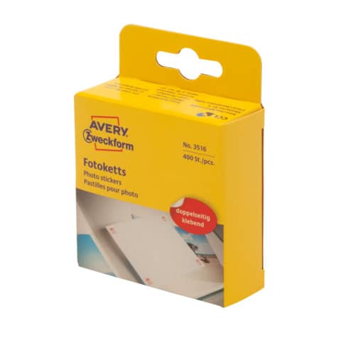 AVERY Zweckform Foto-Kett, 12 x 12 mm (EAN: 4004182035160)