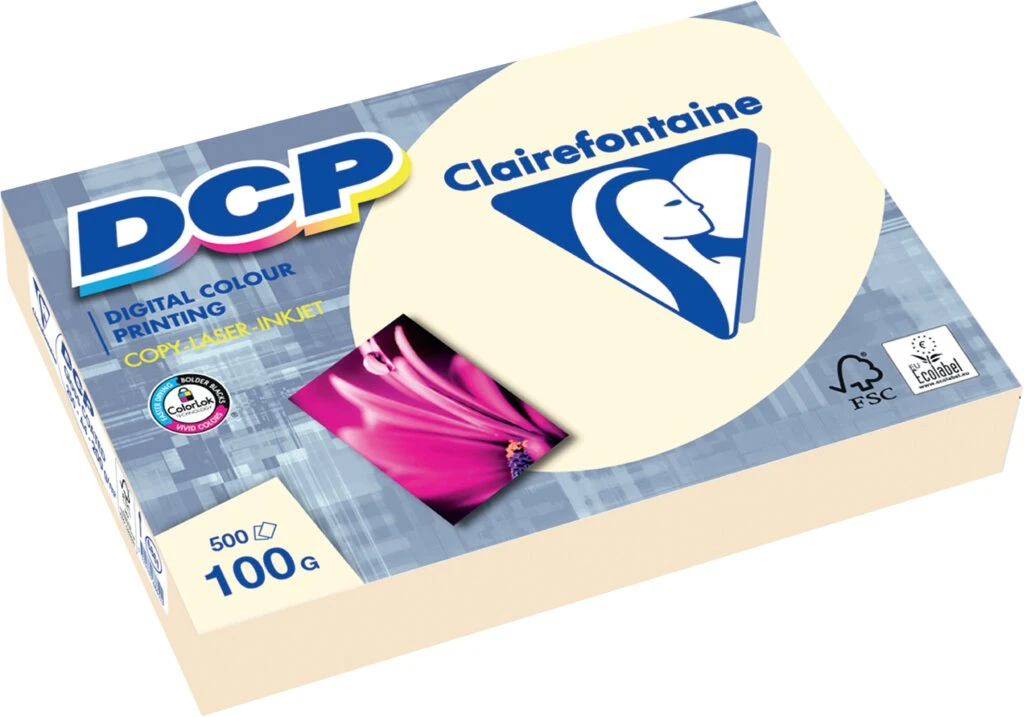 Clairefontaine Multifunktionspapier DCP, A4, 100 g/qm (EAN: 3329680186109)